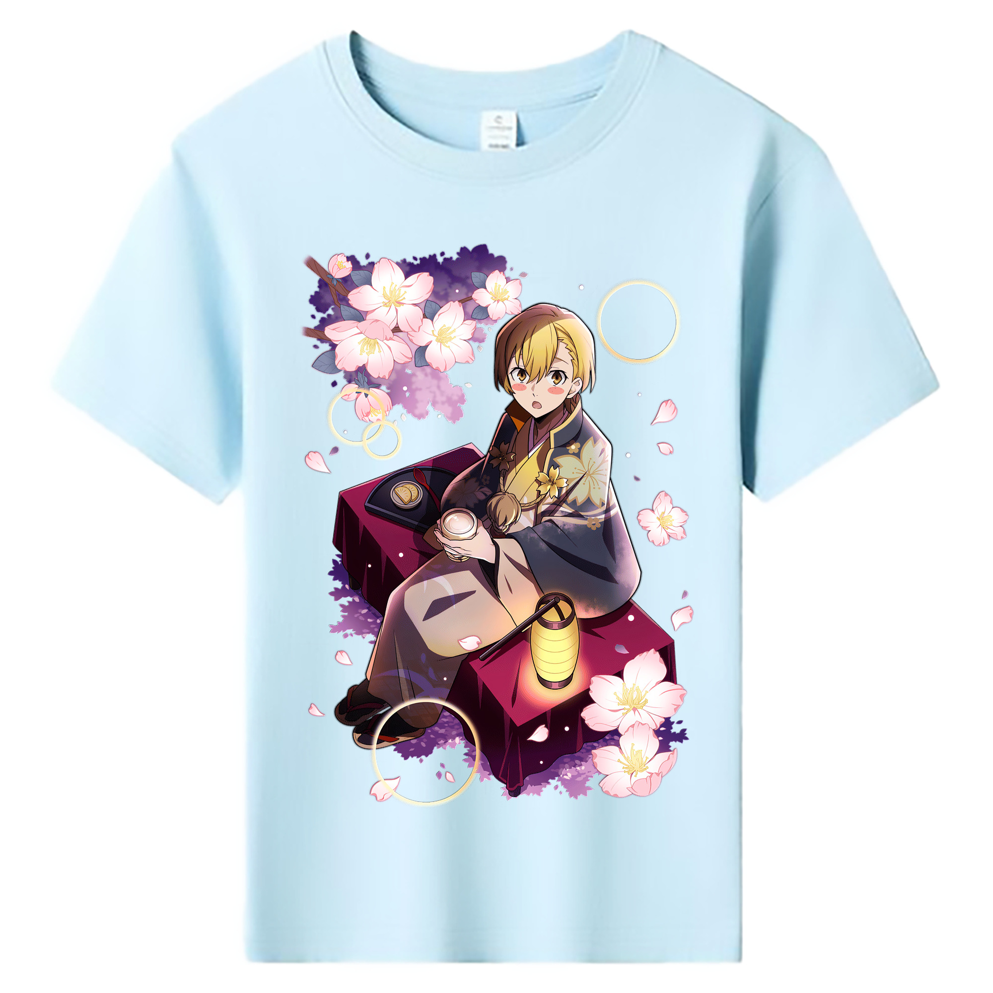 （画像用） 文豪ストレイドッグス Bungo Stray Dogs 綿100％キッズTシャツ（フロントプリント）